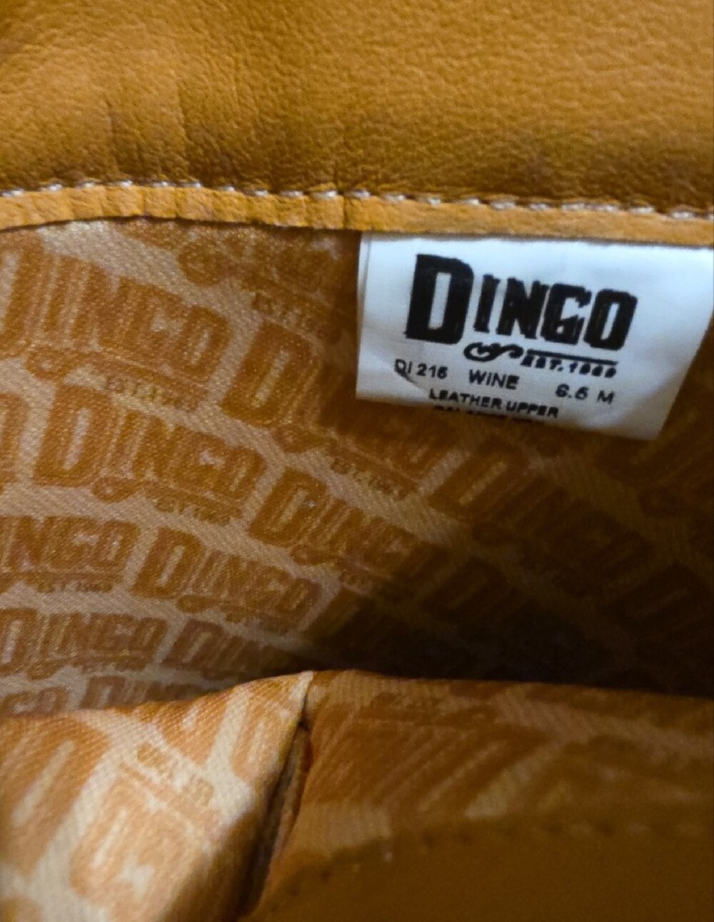 dingo Brown Star-Accent Kids Riding Boots - Picture 3 of 6